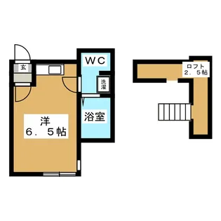 ライトハウス【2階】の間取り