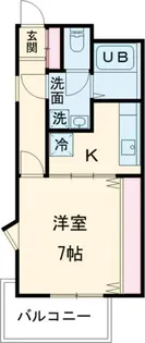 ヴィラ・ゼルコア【3階】の間取り