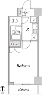 BluRock秋葉原【7階】の間取り