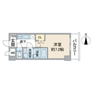 VANCOUVER1118大曽根【7階】の間取り