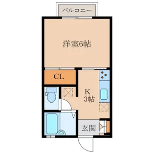 BLACKSTONE II【2階】の間取り