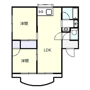 コンフォート【1階】の間取り
