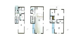東京都新宿区四谷4【一戸建】の間取り