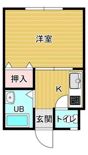 メディハイツ桂【2階】の間取り
