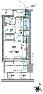東京都北区赤羽南2【マンション】の間取り