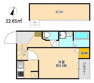 CB伊都グラート【1階】の間取り