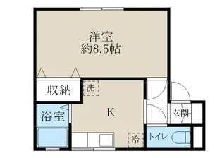 メゾン・ド・ラ・ブリーズ【1階】の間取り