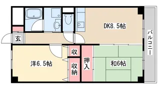 パセオアンビエンテ【4階】の間取り