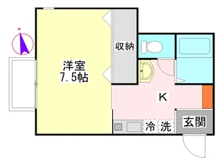 トミーズTAKESATO【1階】の間取り