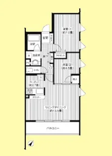 シエールグラン上池台【2階】の間取り