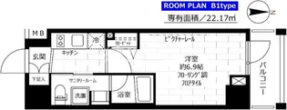東京都豊島区西池袋5【マンション】の間取り