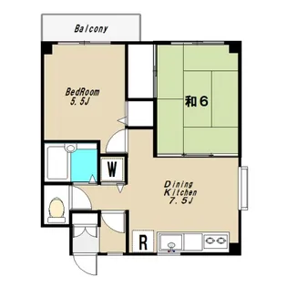 東京都北区浮間4【マンション】の間取り