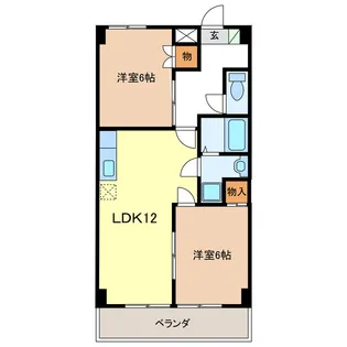 UTOPIA 20【5階】の間取り