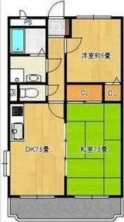 ハイルネッサンス A【3階】の間取り
