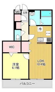 ディアフィオーレ【1階】の間取り