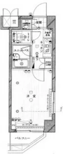 ルーブル西馬込参番館【5階】の間取り