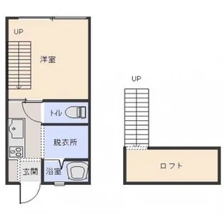リゾートインピュアハウスI【1階】の間取り