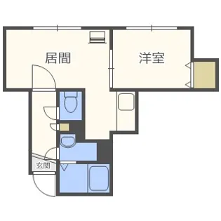 JUNJUNハウス発寒【2階】の間取り