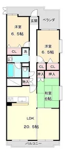 ドムス喜兵衛 風【1階】の間取り