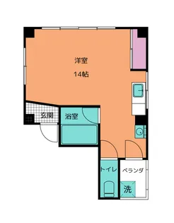 誠和ビル【3階】の間取り