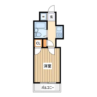 フレンドポート座間第2【4階】の間取り