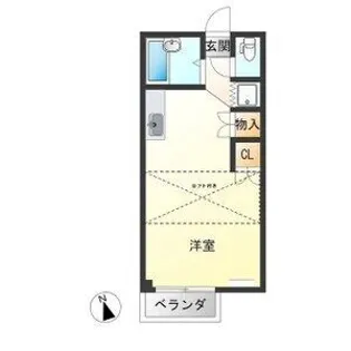 リクラス・メッツサンヒル【1階】の間取り