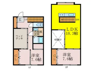 Patio Park【1階】の間取り