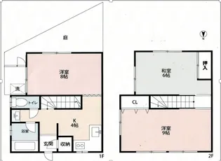 明石荷山町の家の間取り