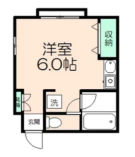 コーポ樹【1階】の間取り