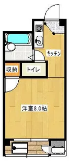 アパルトマン御所西【3階】の間取り