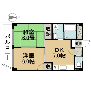 第2佐竹ビル【3階】の間取り