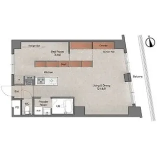 PATH高円寺【3階】の間取り