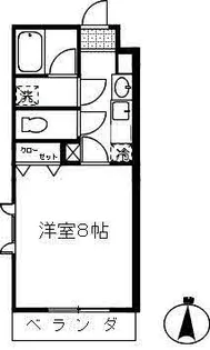 レヴェリー桜木【3階】の間取り