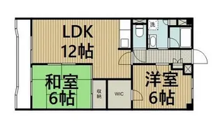 グランパレス越谷【2階】の間取り