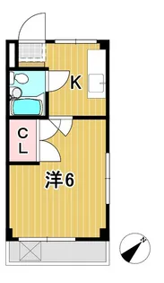 青葉ハイツ【2階】の間取り