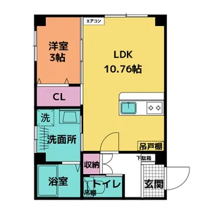 仮称)ドリームハウス小杉【2階】の間取り