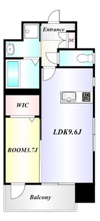 MID TERRACE【6階】の間取り