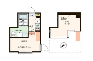 KOMOREBI【1階】の間取り