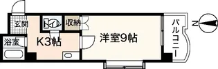 ジュネス山城【7階】の間取り