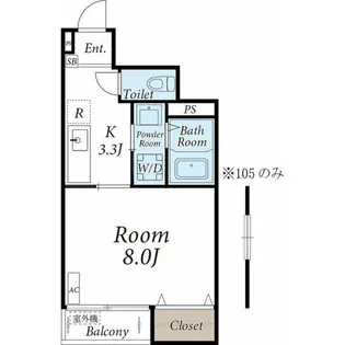 クレストIV【1階】の間取り