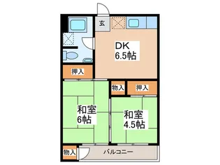 桜マンション【3階】の間取り