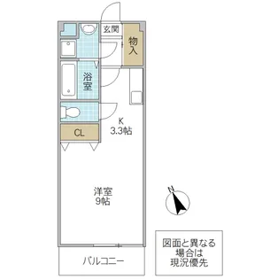 サザンテラス不二美荘【1階】の間取り