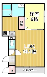 ELDORADO(エルドラド)見山【3階】の間取り
