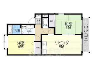 ネオヴェール96【1階】の間取り
