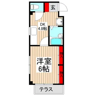 セーマ【1階】の間取り