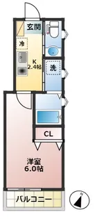 エスクエラ【1階】の間取り