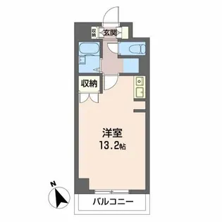 ステーションビラKIII【10階】の間取り