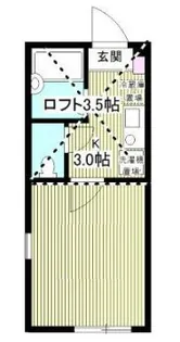 LaLuce YOKOHAMA【2階】の間取り