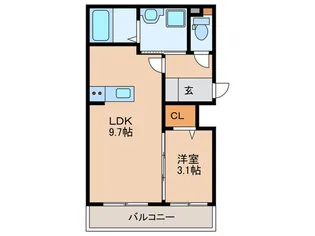 グランドファミリア【1階】の間取り