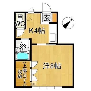 ミントハウス【1階】の間取り